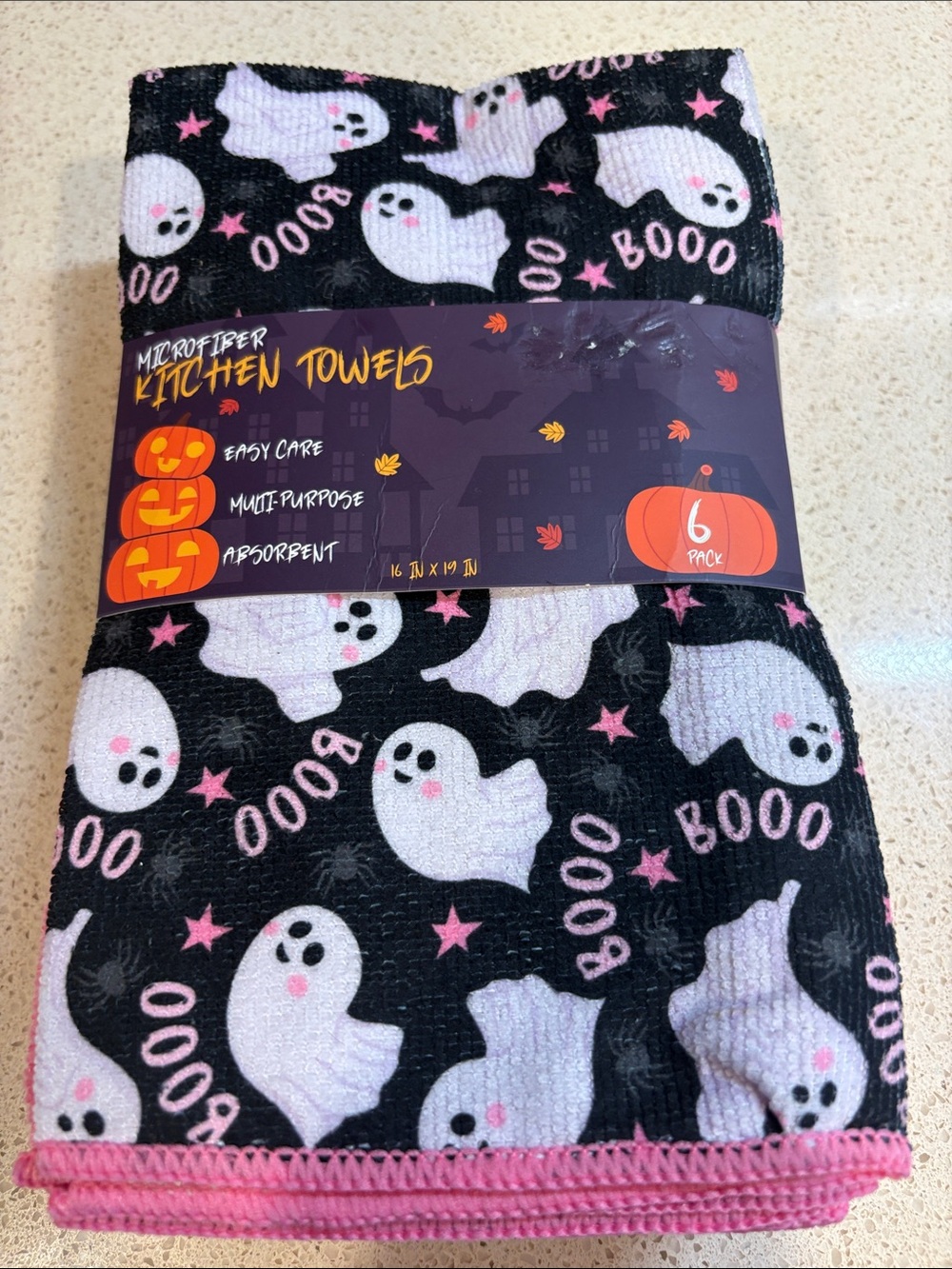 Halloween Kitchen Towels NWT Set of 6